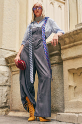 CLASS ACT PINSTRIPE OVERALLS