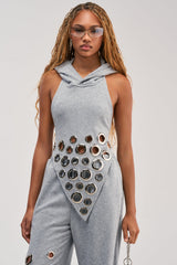 CHECK IT OUT GROMMET TOP