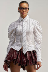 CLASS IS IN SESSION POPLIN BUTTON DOWN