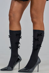 DOLLCORE RIBBON CREW SOCKS