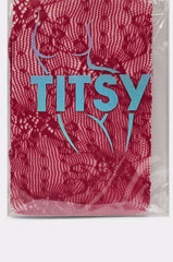 CLASSY VIBES THIGH HIGH STOCKINGS IN RED