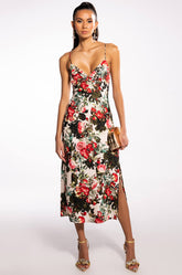 DANCE FREE FLORAL MAXI DRESS