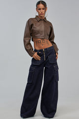 ALL ABOUT THAT DENIM POCKET PANT