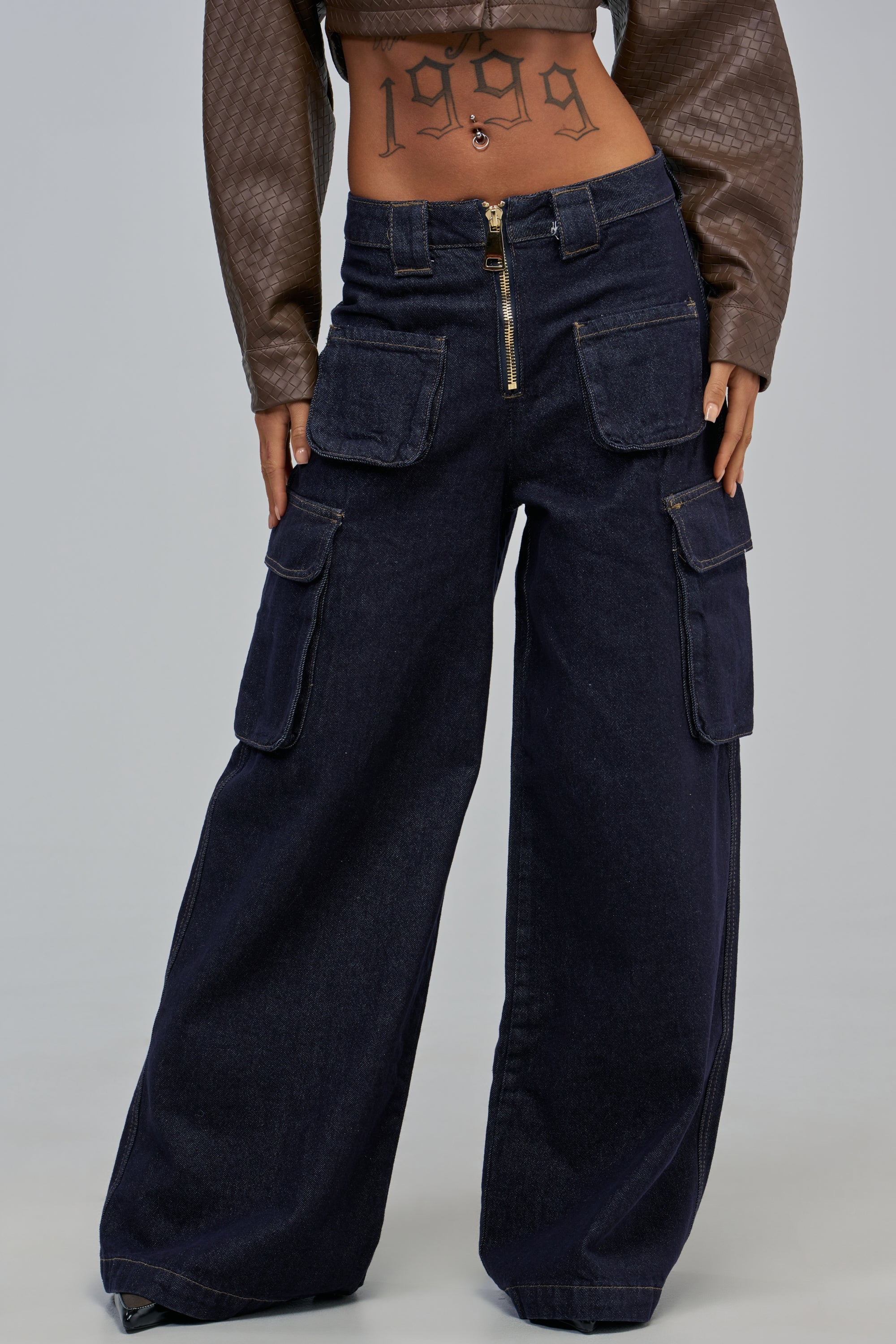 ALL ABOUT THAT DENIM POCKET PANT