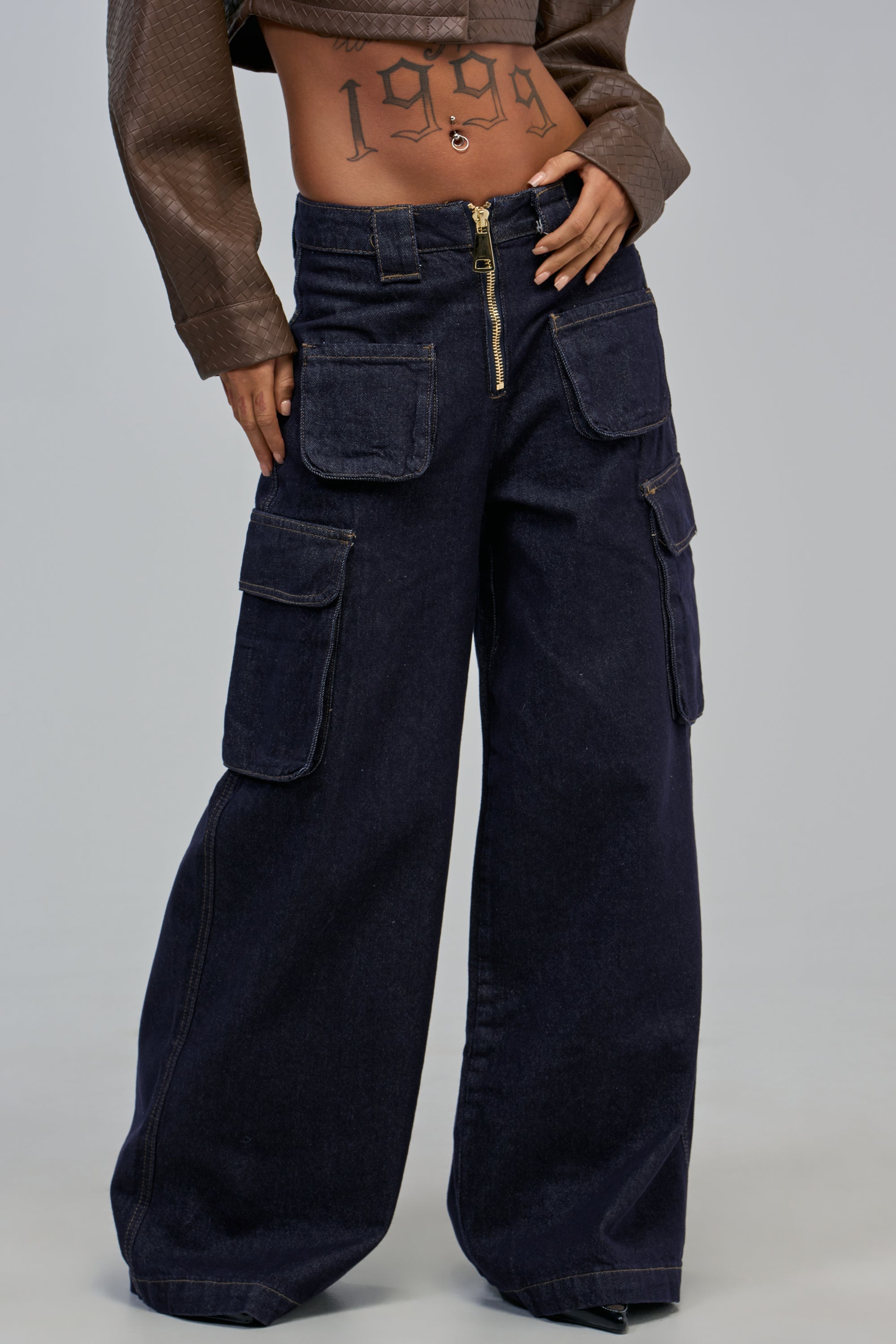 ALL ABOUT THAT DENIM POCKET PANT