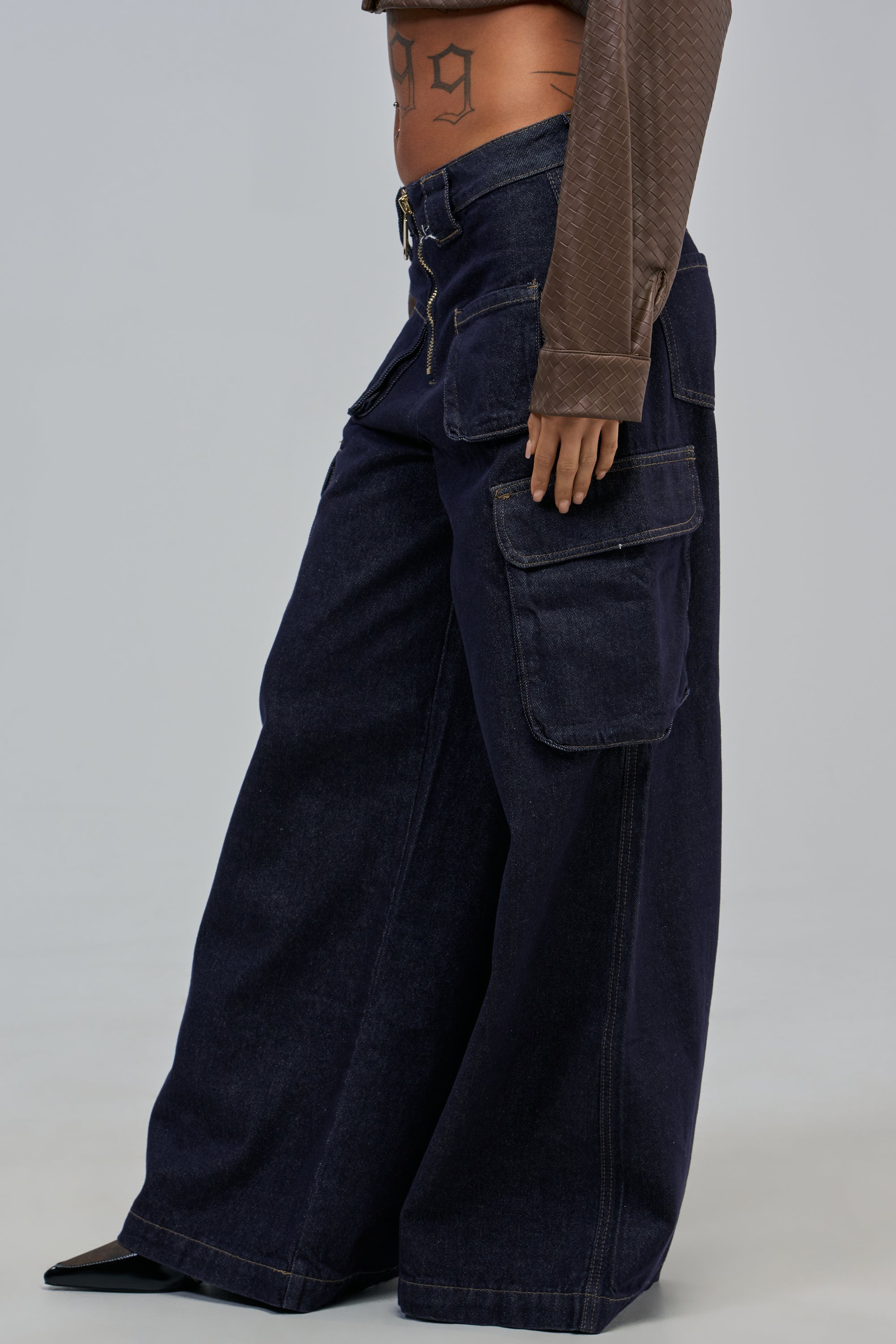 ALL ABOUT THAT DENIM POCKET PANT