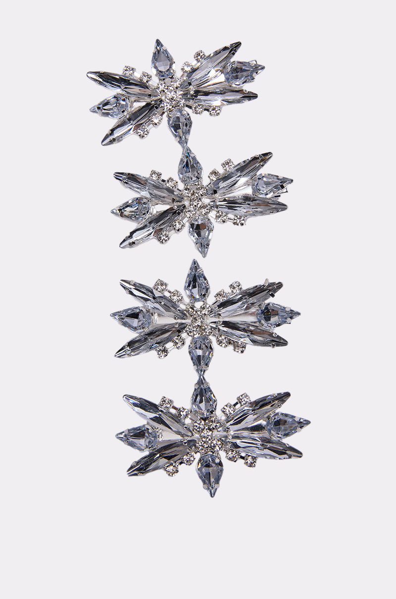 DECO RHINESTONE 4 PK CLIPS