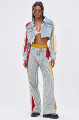 ALL AROUND THE WORLD AGAIN RELAXED FIT DENIM