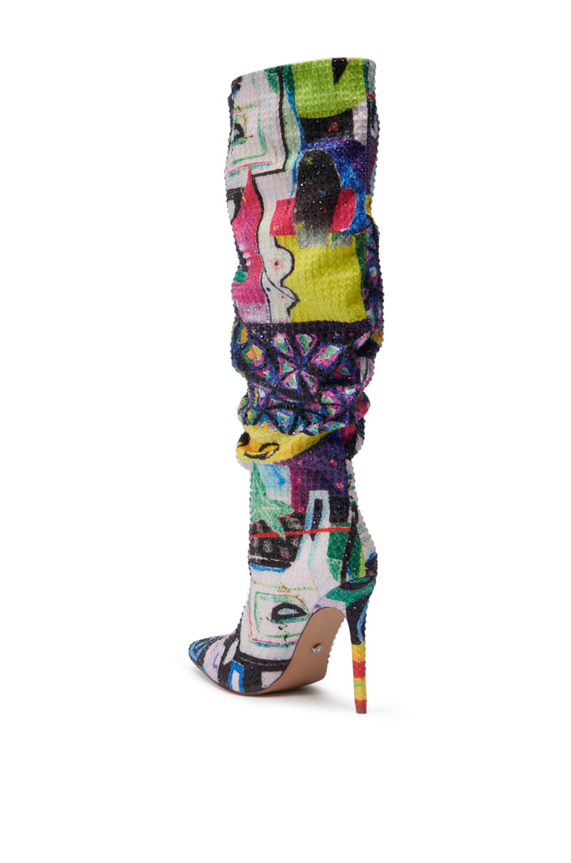 AZALEA WANG JONEL MULTI STILETTO BOOT