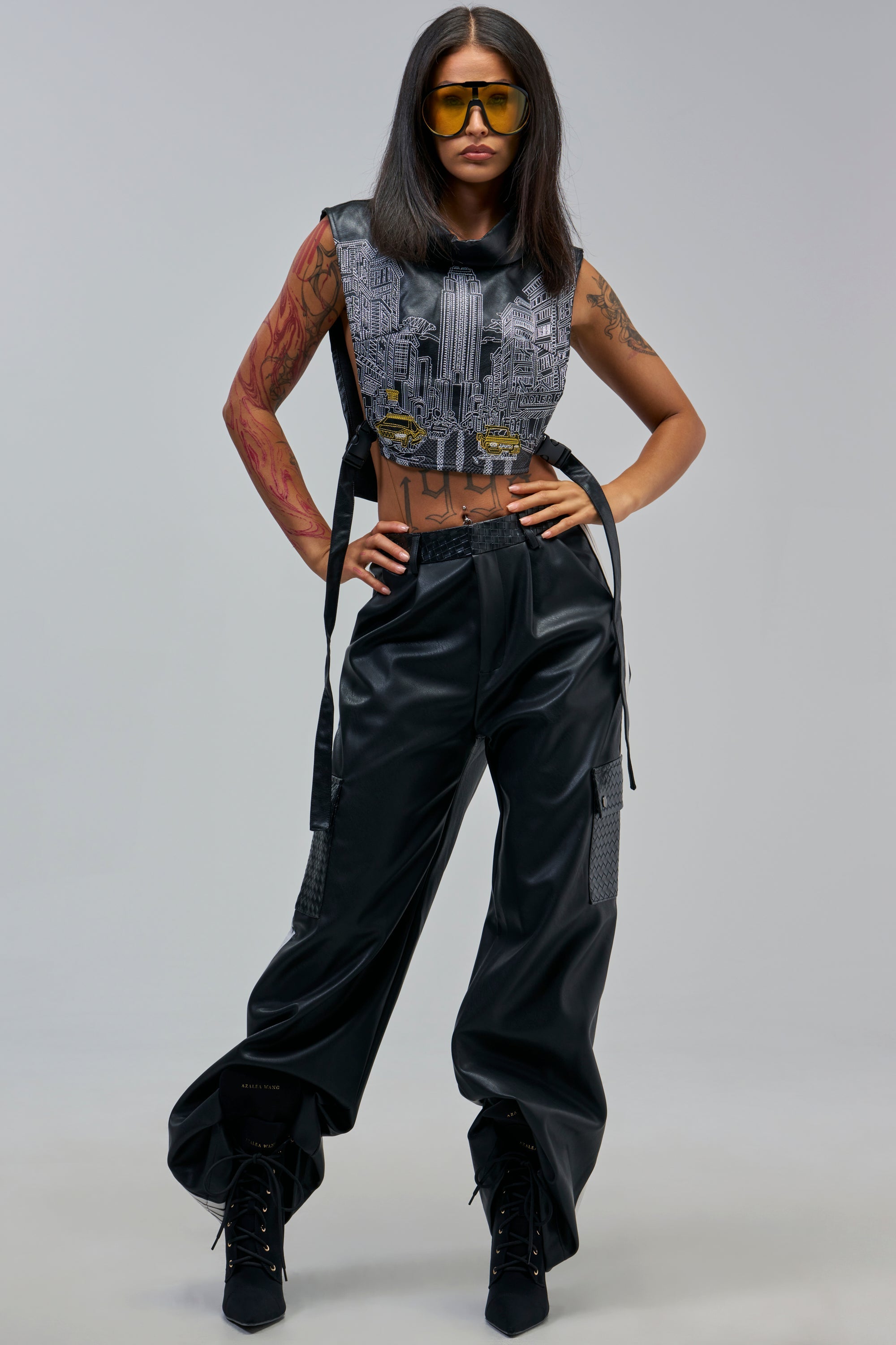 CITY STREETS PU TOP