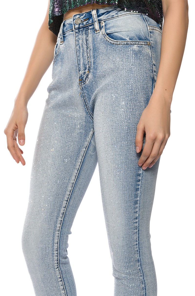ALL OVER BLING JEANS