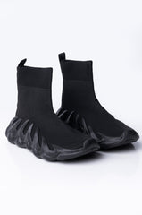 ALL YOU EVER TALK ABOUT FLAT SNEAKER BLACK